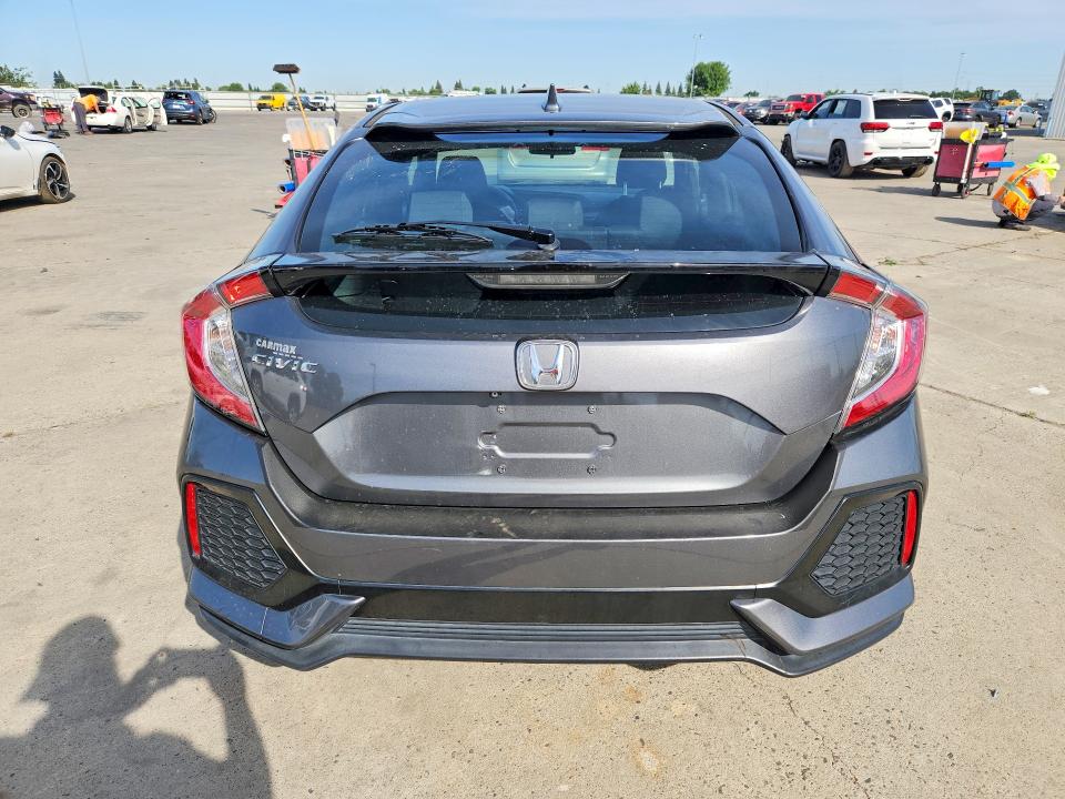 2018 Honda Civic VIN SHHFK7H57JU402497 COPART salvage auction — FRONT END, Ca - Salvage Certificate, sold $4,050 on 2026-07-06 (photo 6)