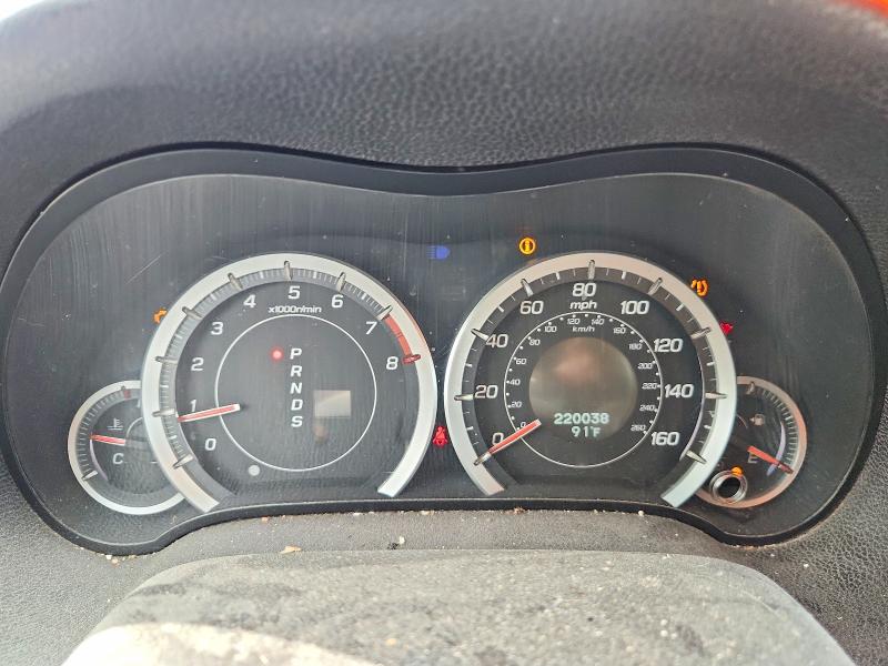 2010 Acura Tsx VIN JH4CU2F67AC028885 COPART salvage auction — SIDE, TX - SALVAGE VEHICLE TITLE (P), sold $300 on 2026-07-23 (photo 9)