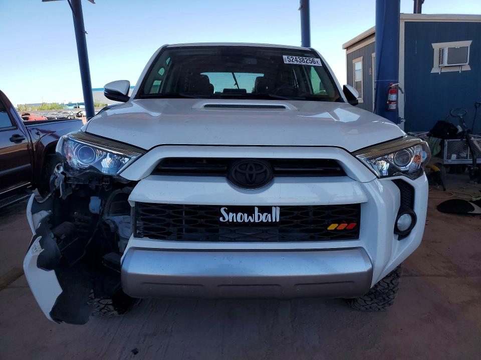 2020 Toyota 4runner VIN JTEBU5JR5L5739195 COPART salvage auction — SIDE, Az - Cert Of Title - Salvage, sold $14,800 on 2026-07-07 (photo 5)