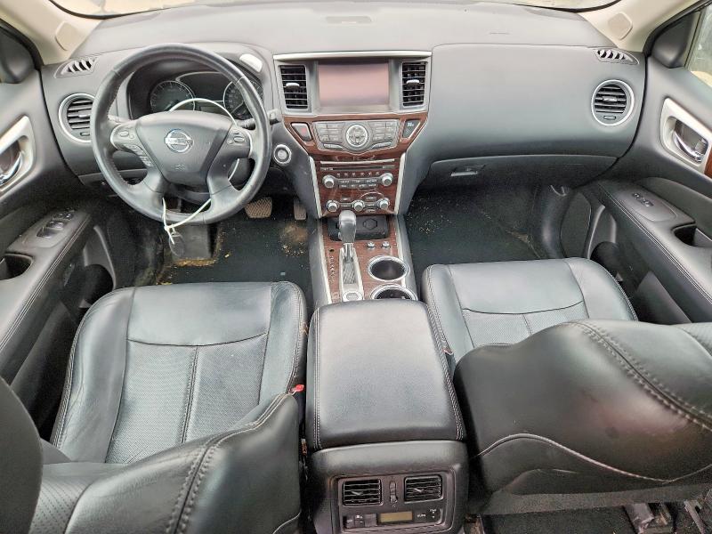 2014 Nissan Pathfinder VIN 5N1CR2MM7EC675079 COPART salvage auction — SIDE, Ab - Bos - Active, sold $1,100 on 2026-07-09 (photo 8)