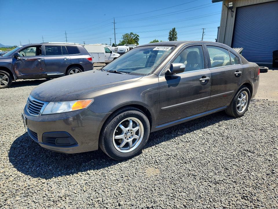 2010 Kia Optima VIN KNAGG4A87A5389159 COPART salvage auction — NORMAL WEAR, Or - Lien Papers, Clean Title, sold $525 on 2026-07-14 (photo 1)