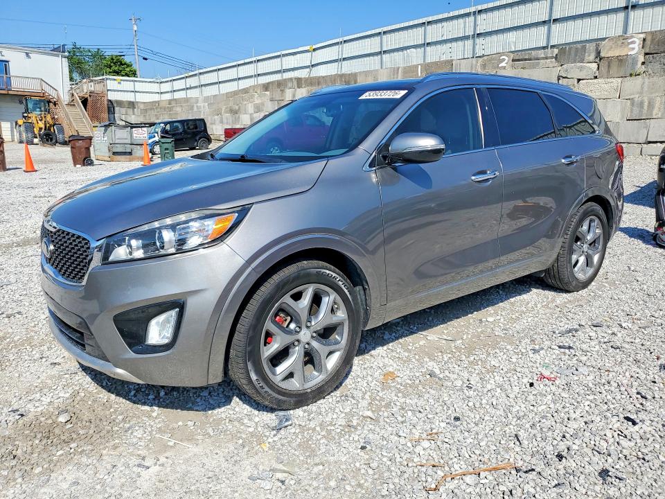 2017 Kia Sorento VIN 5XYPK4A56HG305566 COPART salvage auction — REAR END, Ky - Cert Of Title-Salvage, sold $3,250 on 2026-07-10 (photo 1)