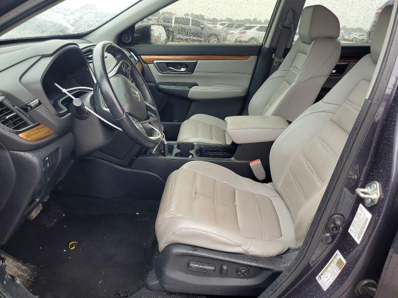 2018 Honda Cr-v VIN 7FARW1H8XJE040308 COPART salvage auction — FRONT END, Tn - Salvage Certificate, sold $6,300 on 2026-07-13 (photo 7)