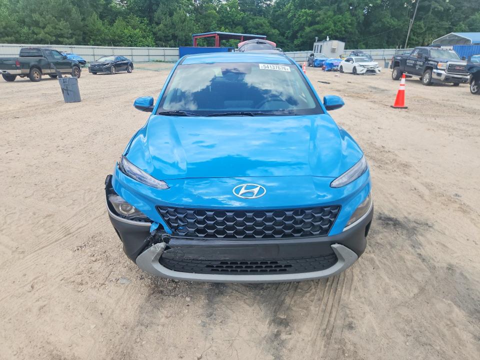 2023 Hyundai Kona VIN KM8K22AB6PU995638 COPART salvage auction — FRONT END, Fl - Cert Of Title Slvg Rebuildable, sold $5,300 on 2026-07-10 (photo 5)
