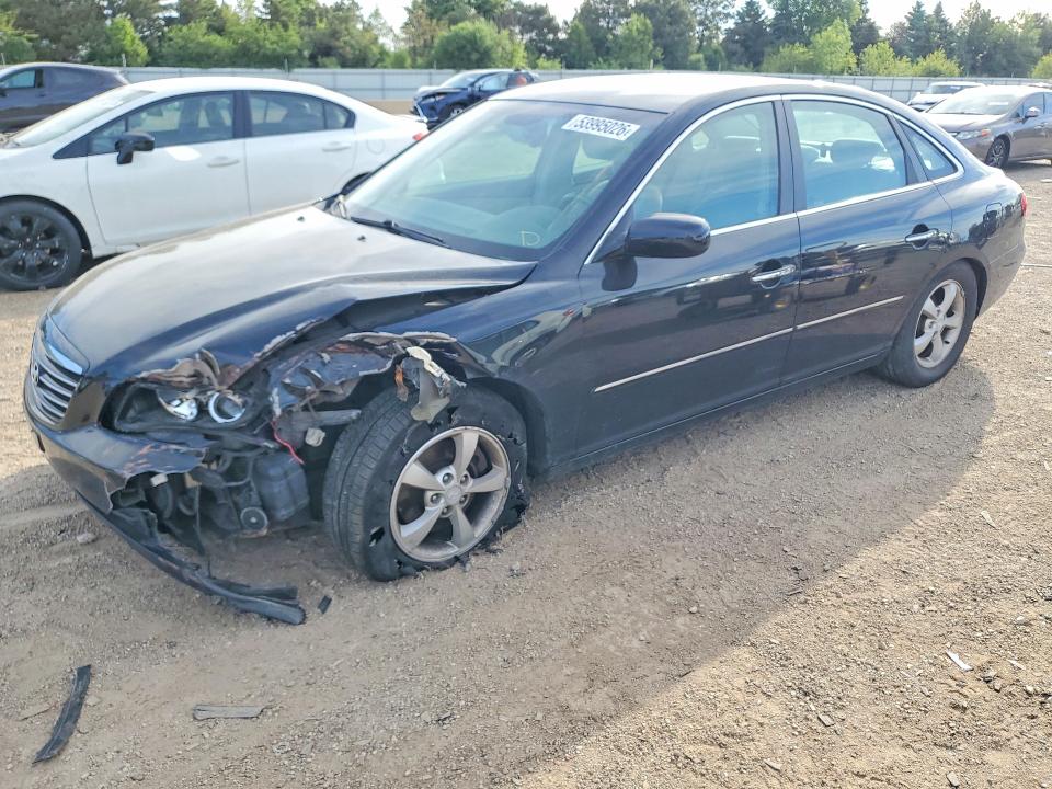 2006 Hyundai Azera VIN KMHFC46F16A073610 COPART salvage auction — SIDE, Il - Salvage Certificate, sold $350 on 2026-07-21 (photo 1)