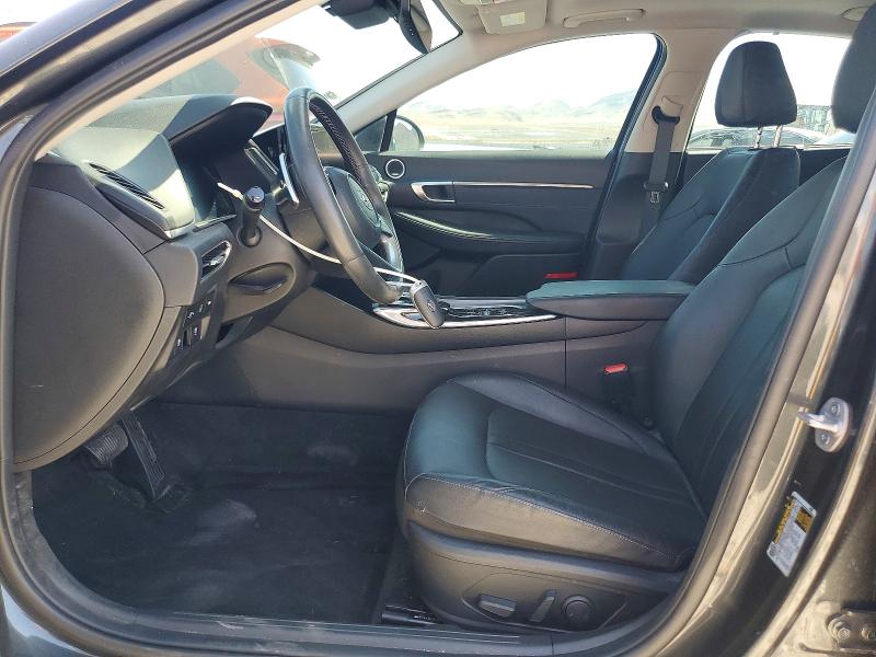 2023 Hyundai Sonata VIN KMHL54JJ0PA070028 COPART salvage auction — FRONT END, Nv - Salvage Title, sold $6,500 on 2026-07-15 (photo 7)