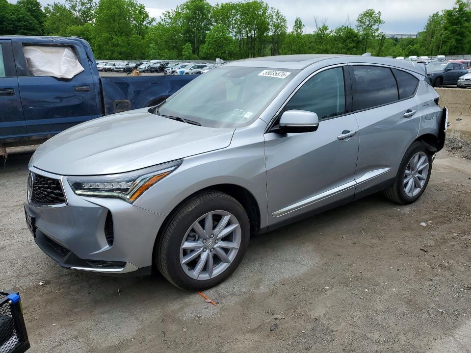 2023 Acura VIN 5J8TC2H3XPL021074 COPART salvage auction — REAR END, Ny - Mv-907A Salvage Certificate, sold $12,400 on 2026-07-09 (photo 1)