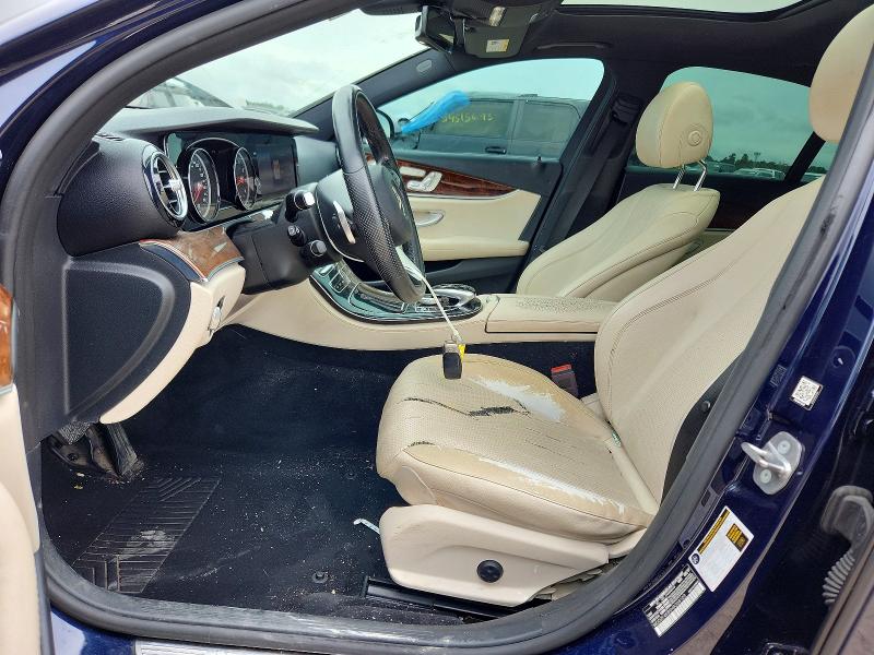 2017 Mercedes-benz E-klasse VIN WDDZF4KB9HA208109 COPART salvage auction — FRONT END, Tx - Salvage Vehicle Title, sold $4,750 on 2026-07-21 (photo 7)