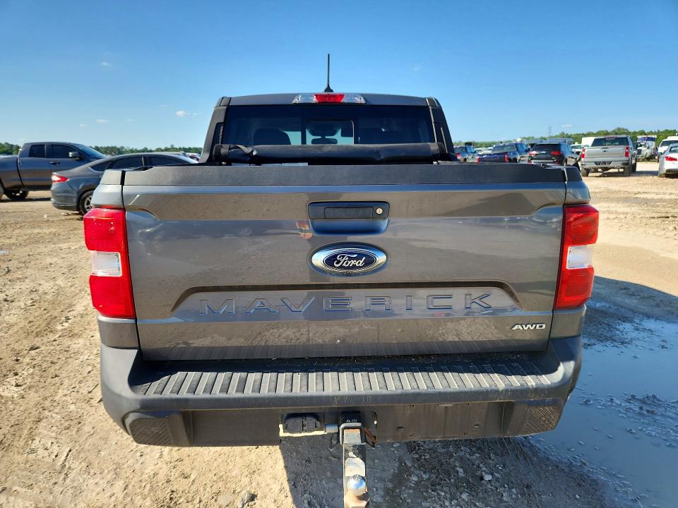 2022 Ford Maverick VIN 3FTTW8F9XNRA05505 COPART salvage auction — FRONT END, Tx - Certificate Of Title (P), sold $7,900 on 2026-07-24 (photo 6)