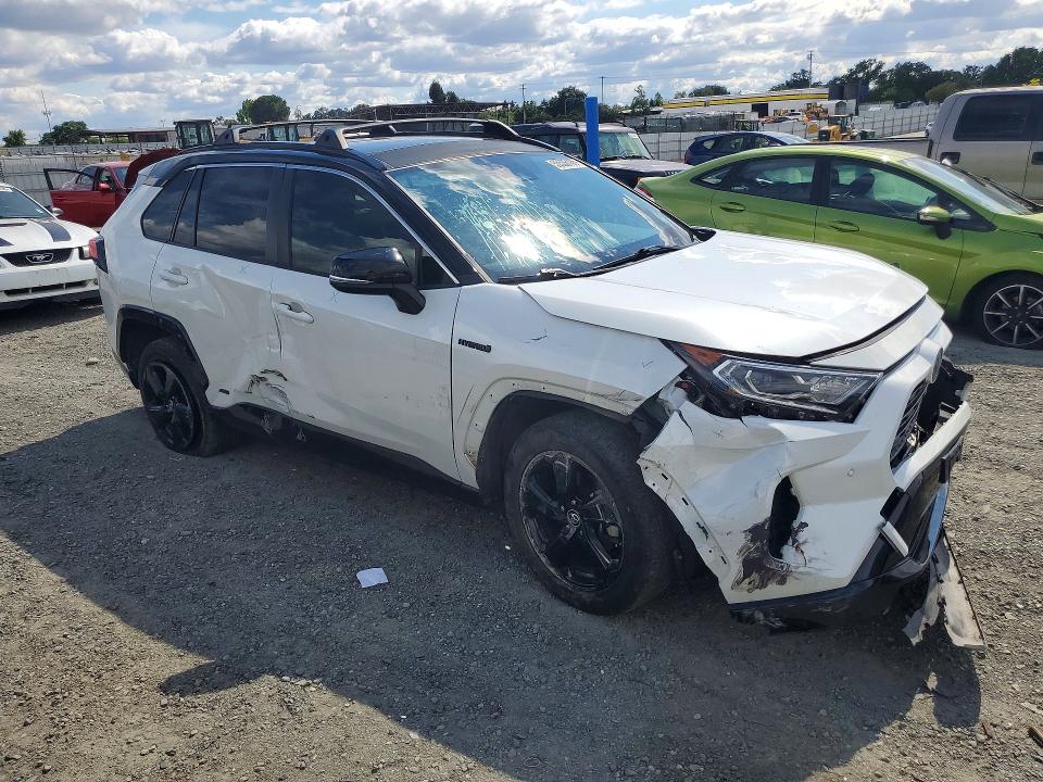 2019 Toyota Rav 4 VIN JTMEWRFV9KJ023477 COPART salvage auction — FRONT END, Ca - Salvage Certificate, sold $10,300 on 2026-07-14 (photo 4)