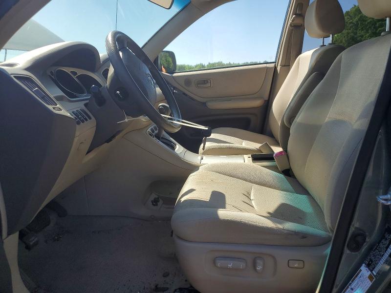 2006 Toyota Highlander VIN JTEEP21A860157316 COPART salvage auction — FRONT END, Nj - Cert Of Title-Salvage, sold $1,150 on 2026-07-02 (photo 7)