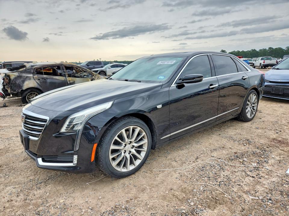2016 Cadillac Ct6 VIN 1G6KF5RS6GU153724 COPART salvage auction — REAR END, TX - SALVAGE VEHICLE TITLE (P), sold $7,300 on 2026-07-07 (photo 1)