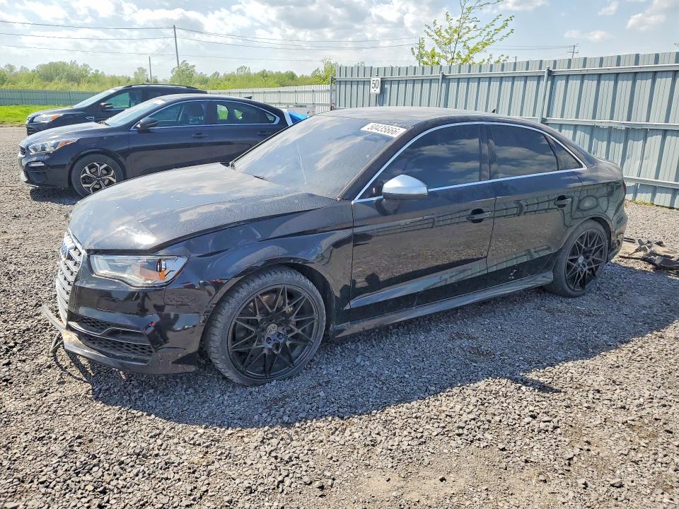 2015 Audi A3 VIN WAUBFRFF1F1116489 COPART salvage auction — FRONT END, On - Permit Salvage, sold $3,800 on 2026-07-07 (photo 1)