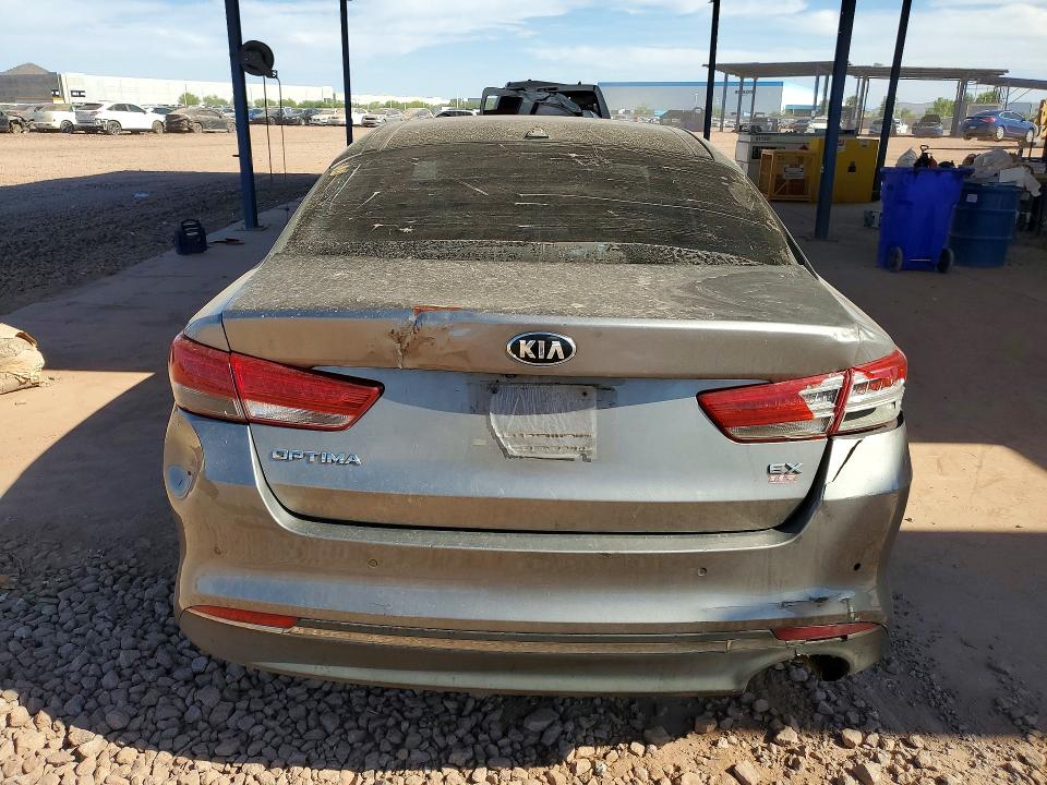 2016 Kia VIN 5XXGU4L31GG088887 COPART salvage auction — FRONT END, Az - Cert Of Title - Salvage, sold $175 on 2026-07-28 (photo 6)