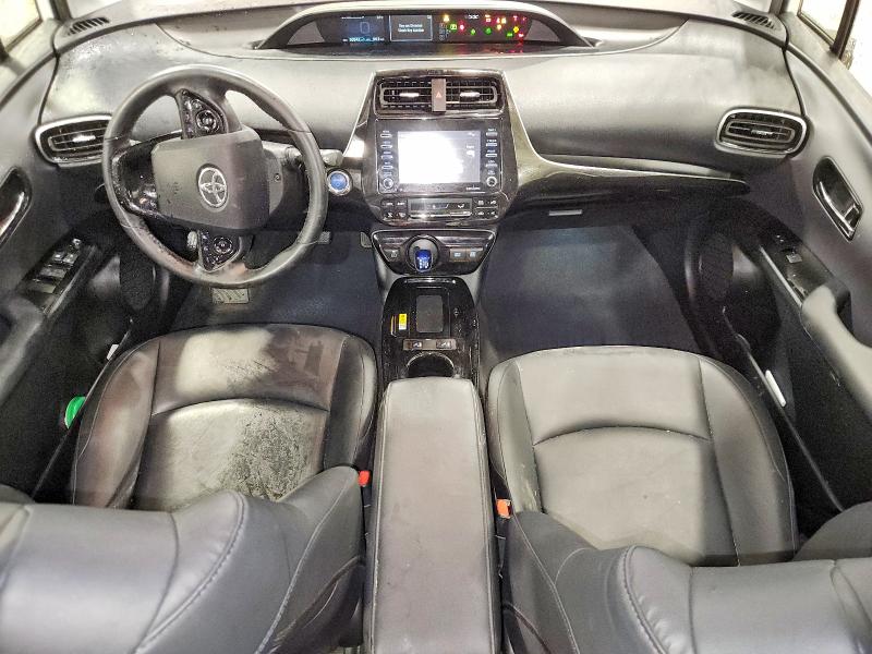 2021 Toyota Prius VIN JTDL9MFUXM3027201 COPART salvage auction — ROLLOVER, VT - CERT OF TITLE-SALVAGE VEHICLE, sold $5,200 on 2026-07-20 (photo 8)