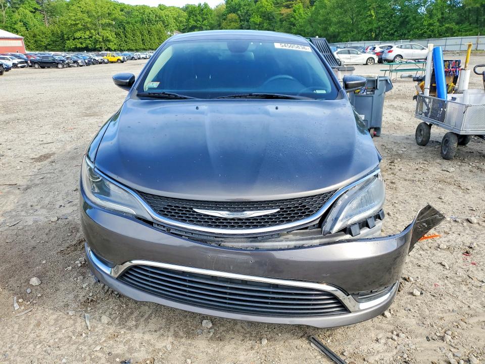 2015 Chrysler 200 VIN 1C3CCCAB0FN755025 COPART salvage auction — FRONT END, Ma - Cert Of Title-Reconstrctd Coll, sold $100 on 2026-07-23 (photo 5)