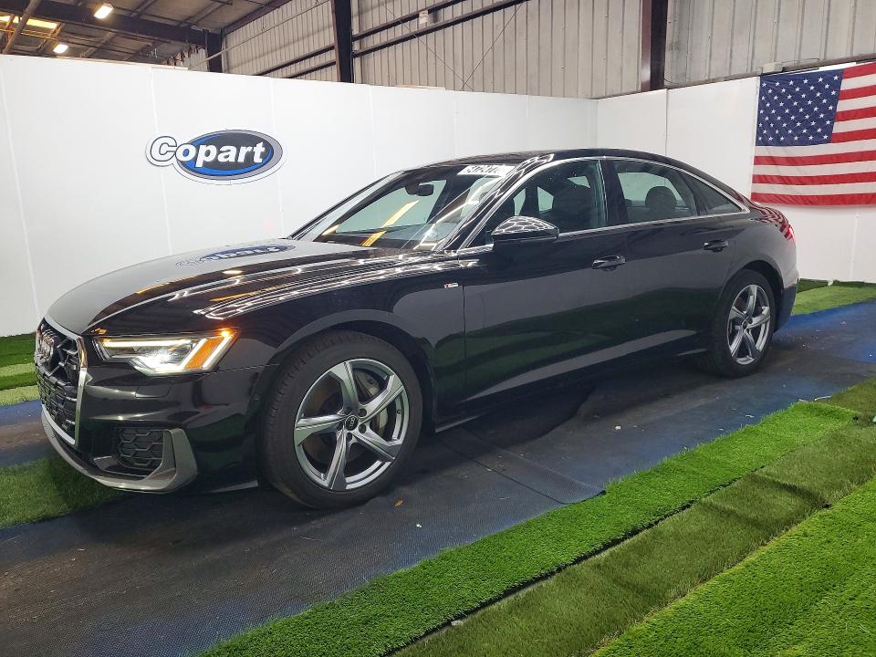 2024 Audi A6 VIN WAUL2BF28RN047558 — COPART salvage auction photo