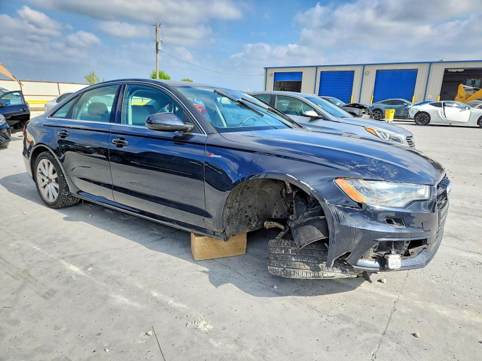 2012 Audi A6 VIN WAUHGAFC8CN077970 COPART salvage auction — FRONT END, Id - Salvage Certificate Of Title, sold $1,350 on 2026-07-24 (photo 4)