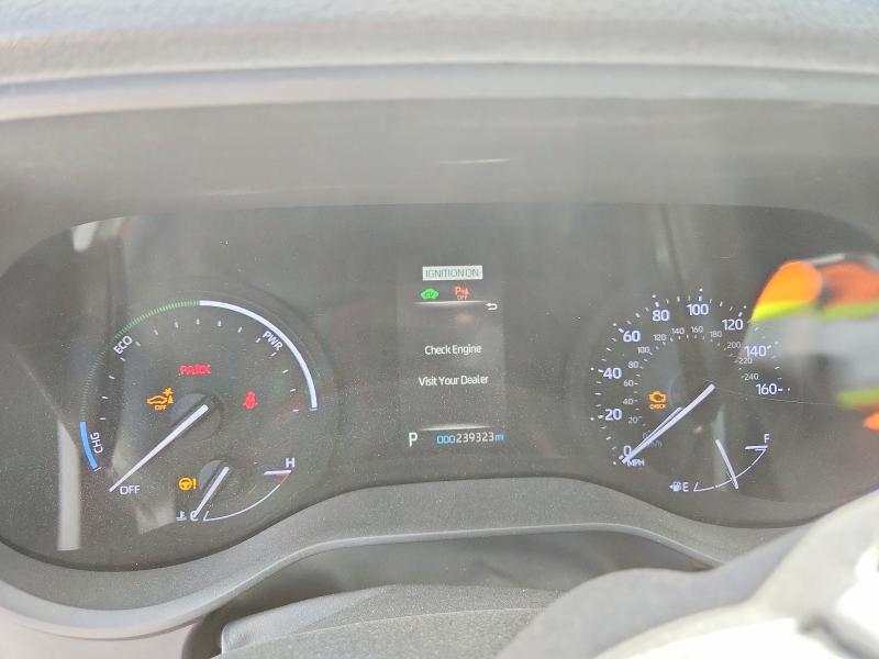 2022 Toyota Sienna VIN 5TDJRKEC5NS101046 COPART salvage auction — FRONT END, Ca - Salvage Certificate, sold $450 on 2026-07-29 (photo 9)