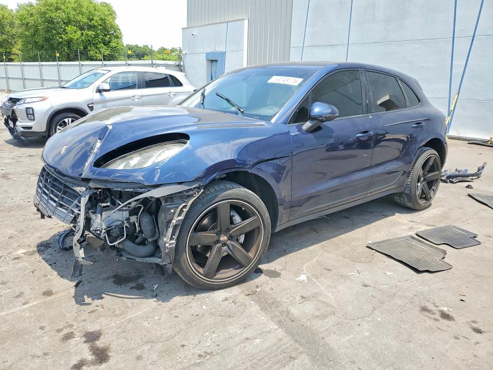 2017 Porsche Macan VIN WP1AA2A52HLB09107 COPART salvage auction — FRONT END, Fl - Cert Of Title Slvg Rebuildable, sold $4,250 on 2026-07-08 (photo 1)