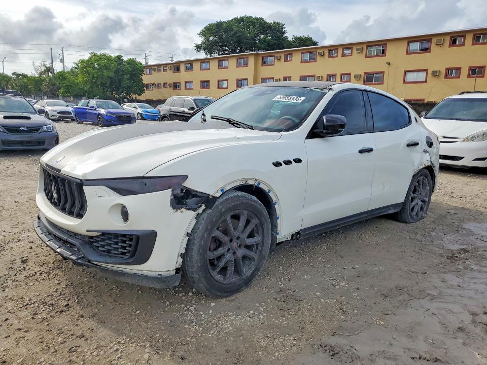 2017 Maserati Levante VIN ZN661XUA3HX257870 COPART salvage auction — SIDE, PA - CERTIFICATE OF SALVAGE, sold $3,050 on 2026-07-21 (photo 1)