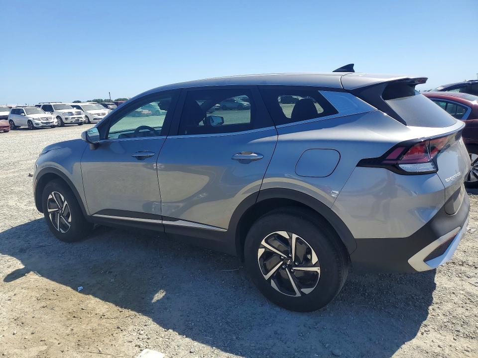 2025 Kia Sportage VIN KNDPUCDGXS7175698 COPART salvage auction — MINOR DENT/SCRATCHES, Ca - Salvage Certificate, sold $9,300 on 2026-07-09 (photo 2)