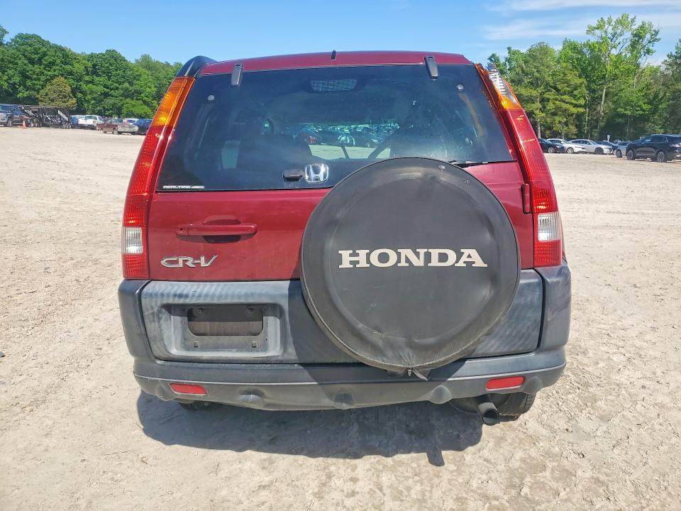 2003 Honda Cr-v VIN SHSRD78833U138757 COPART salvage auction — ALL OVER, NC - SALVAGE CERTIFICATE OF TITLE, sold $325 on 2026-07-31 (photo 6)