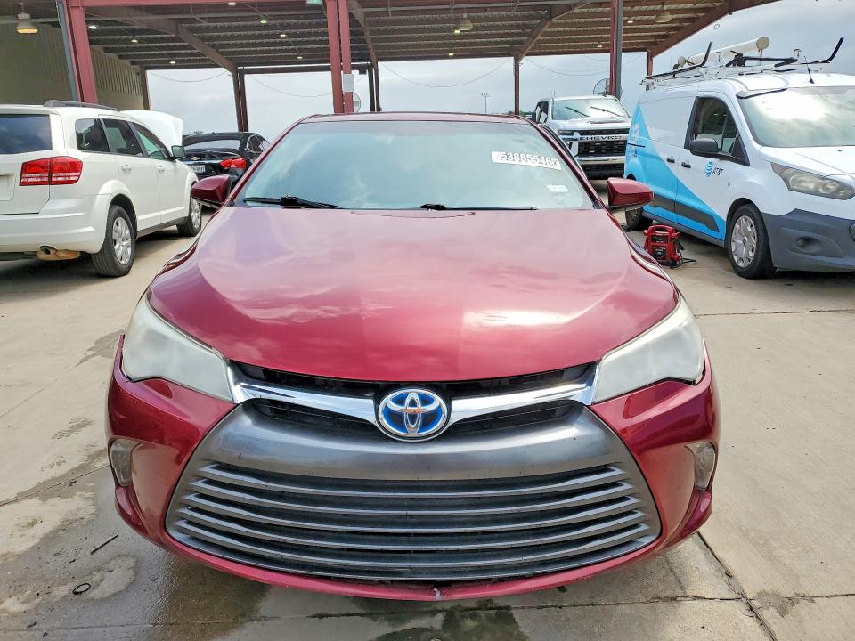 2017 Toyota Camry hybrid VIN 4T1BD1FKXHU221228 COPART salvage auction — REAR END, Tx - Salvage Vehicle Title, sold $475 on 2026-07-09 (photo 5)