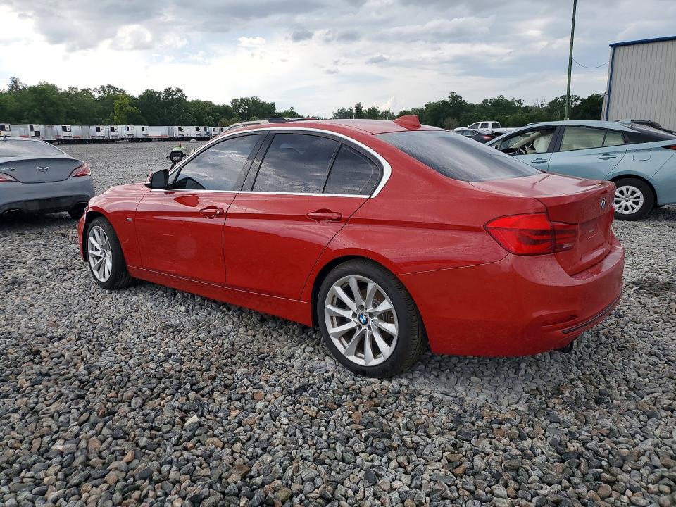 2017 BMW 3er VIN WBA8E1G37HNU16892 COPART salvage auction — FRONT END, Fl - Cert Of Title Slvg Rebuildable, sold $3,050 on 2026-07-20 (photo 2)