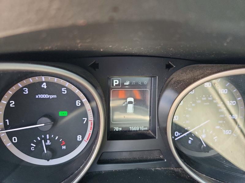 2017 Hyundai Santa fe VIN KM8SMDHF6HU171199 COPART salvage auction — FRONT END, Ky - Bill Of Sale/Part Only/No Titl, sold $2,100 on 2026-07-16 (photo 9)
