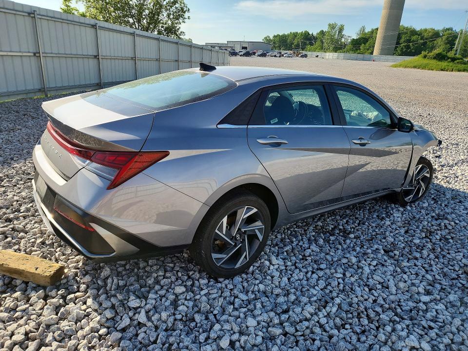 2025 Hyundai Elantra VIN KMHLS4DG0SU912382 COPART salvage auction — FRONT END, Fl - Certificate Of Destruction, sold $3,700 on 2026-07-13 (photo 3)