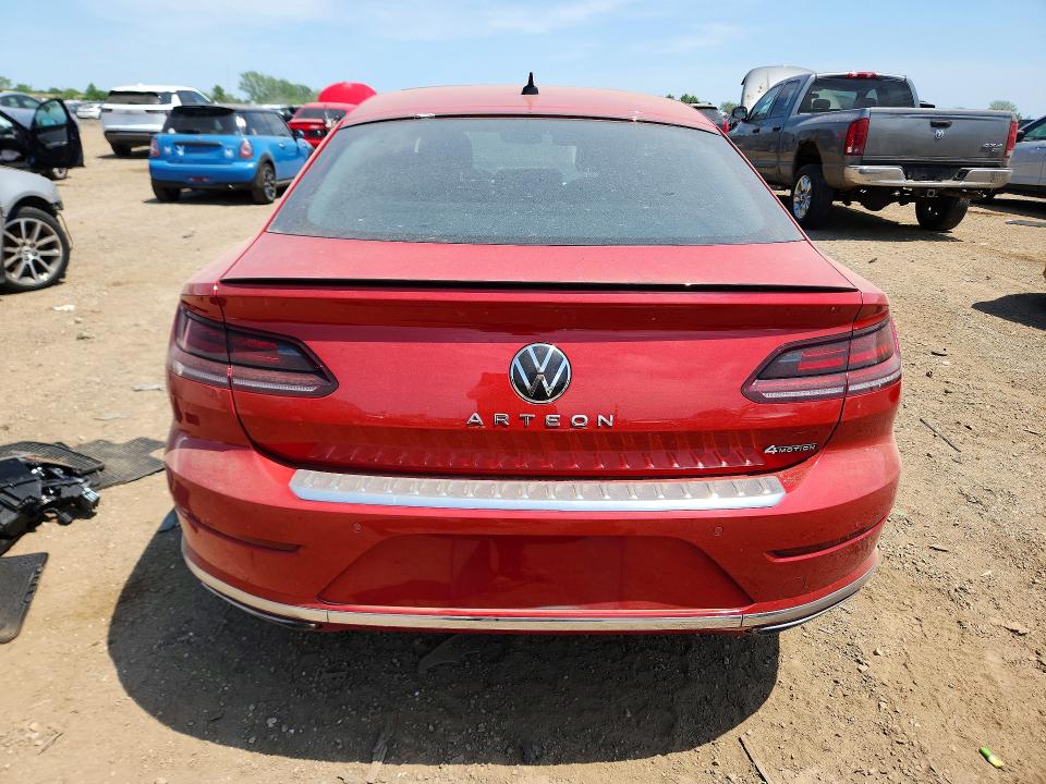 2021 Volkswagen Arteon VIN WVWTR7AN1ME002385 COPART salvage auction — FRONT END, Il - Salvage Certificate, sold $6,900 on 2026-07-07 (photo 6)