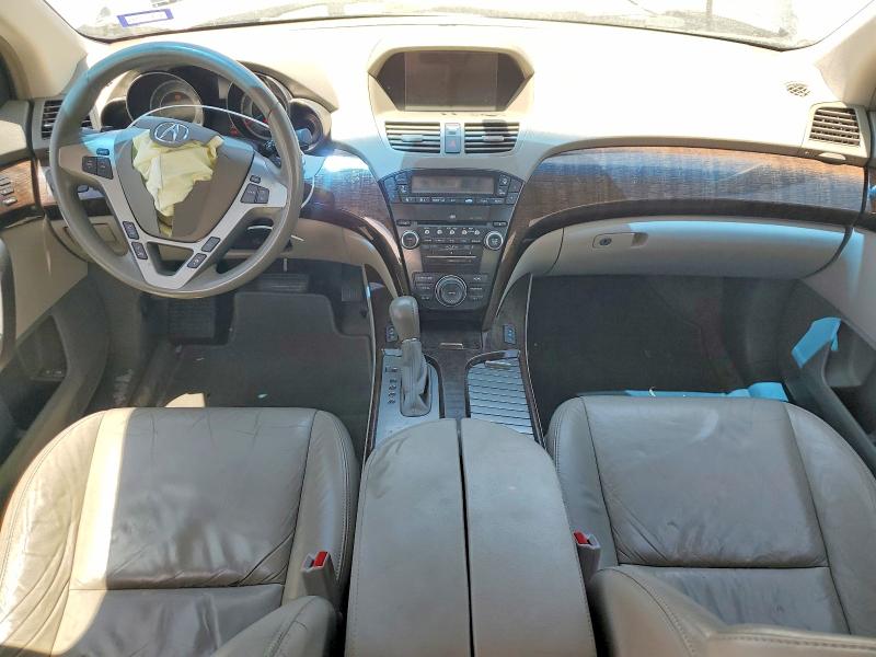 2011 Acura Mdx VIN 2HNYD2H67BH515372 COPART salvage auction — FRONT END, Tx - Salvage Vehicle Title, sold $650 on 2026-07-09 (photo 8)