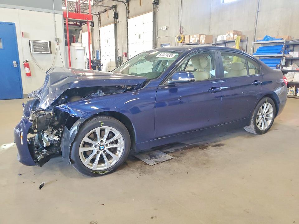 2018 BMW VIN WBA8A3C59JA487068 COPART salvage auction — FRONT END, Mn - Cert Of Title-Salvage, sold $1,750 on 2026-07-02 (photo 1)