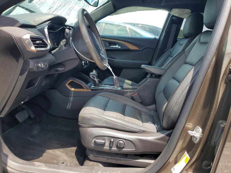 2021 Chevrolet Trailblazer VIN KL79MSSL8MB124748 COPART salvage auction — ROLLOVER, Pa - Certificate Of Salvage, sold $2,000 on 2026-07-07 (photo 7)