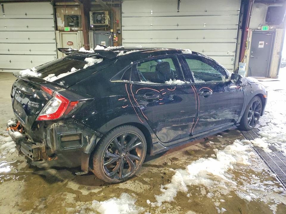 2018 Honda VIN SHHFK7H94JU212594 COPART salvage auction — REAR END, CO - SALVAGE TITLE, sold $4,050 on 2026-07-07 (photo 3)