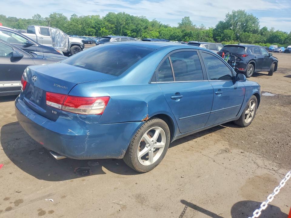 2006 Hyundai Sonata VIN 5NPEU46F46H041062 COPART salvage auction — FRONT END, Ct - Bill Of Sale - Parts Only, sold $475 on 2026-07-10 (photo 5)