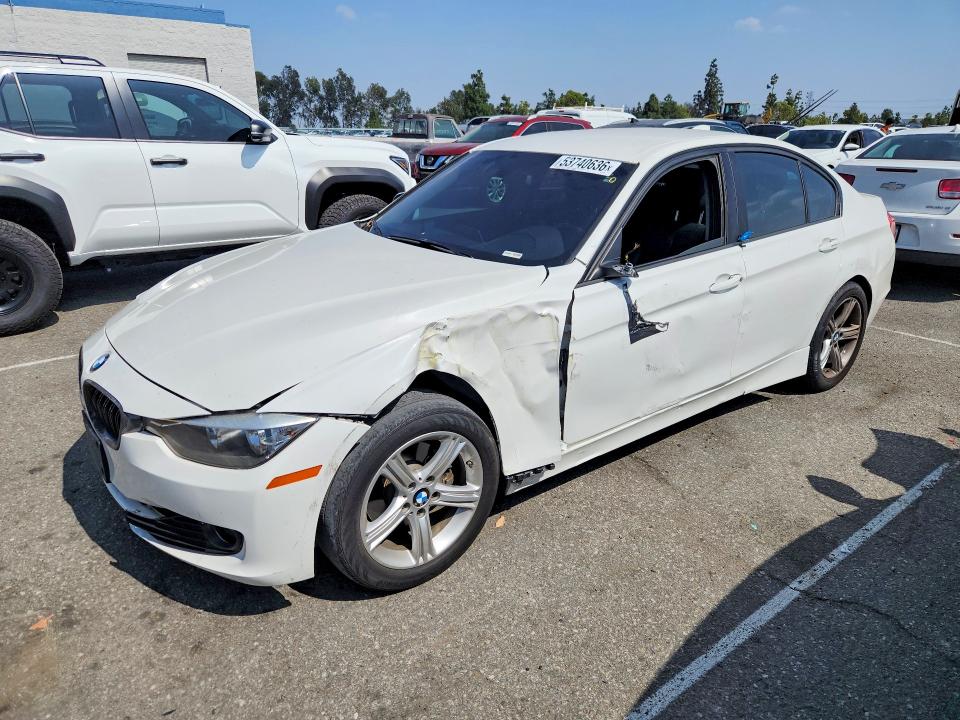 2015 BMW 3 series VIN WBA3B1G53FNT07900 COPART salvage auction — ALL OVER, CA - SALVAGE CERTIFICATE, sold $1,950 on 2026-07-09 (photo 1)