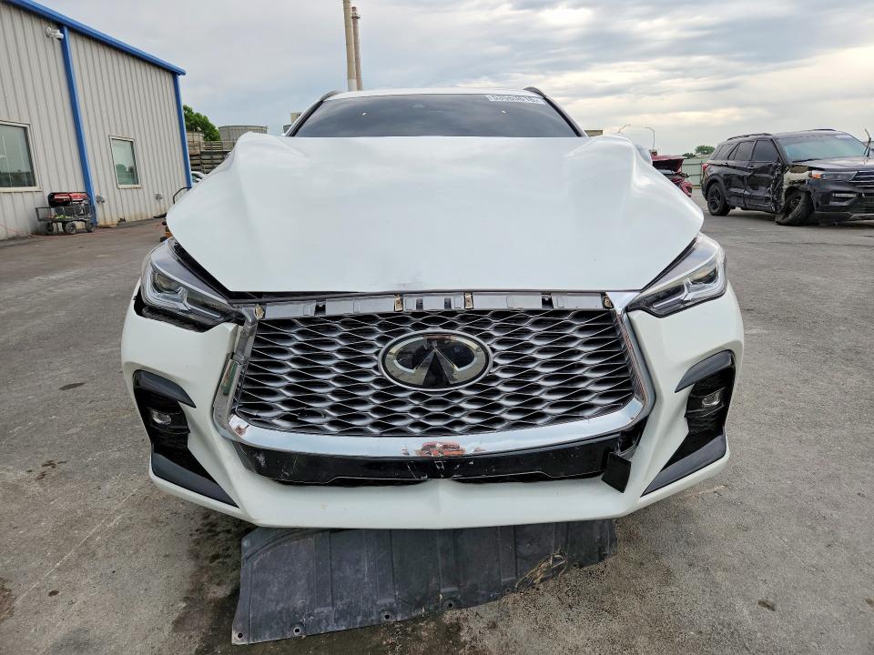 2023 Infiniti Qx55 VIN 3PCAJ5JR5PF113367 COPART salvage auction — FRONT END, Ok - Cert Of Title-Salvage, sold $7,800 on 2026-07-08 (photo 5)