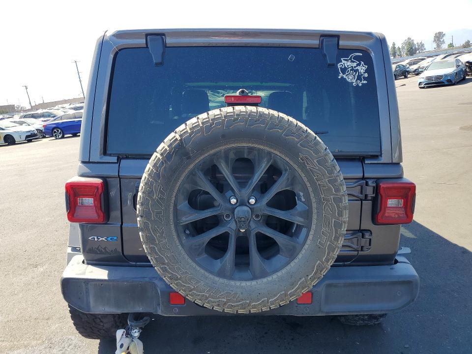 2021 Jeep Wrangler / VIN 1C4JJXP61MW789363 COPART salvage auction — FRONT END, CA - SALVAGE CERTIFICATE, sold $9,100 on 2026-07-29 (photo 6)
