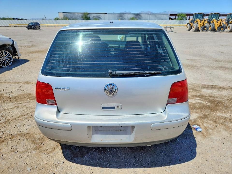 2006 Volkswagen Golf VIN 9BWGL61J264012965 COPART salvage auction — FRONT END, Az - Cert Of Title - Salvage, sold $325 on 2026-07-10 (photo 6)