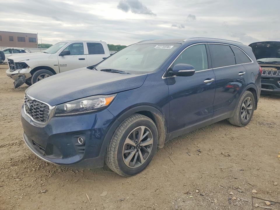 2019 Kia Sorento VIN 5XYPH4A56KG468756 COPART salvage auction — HAIL, Ks - Cert Of Title-Salvage, sold $2,700 on 2026-07-09 (photo 1)