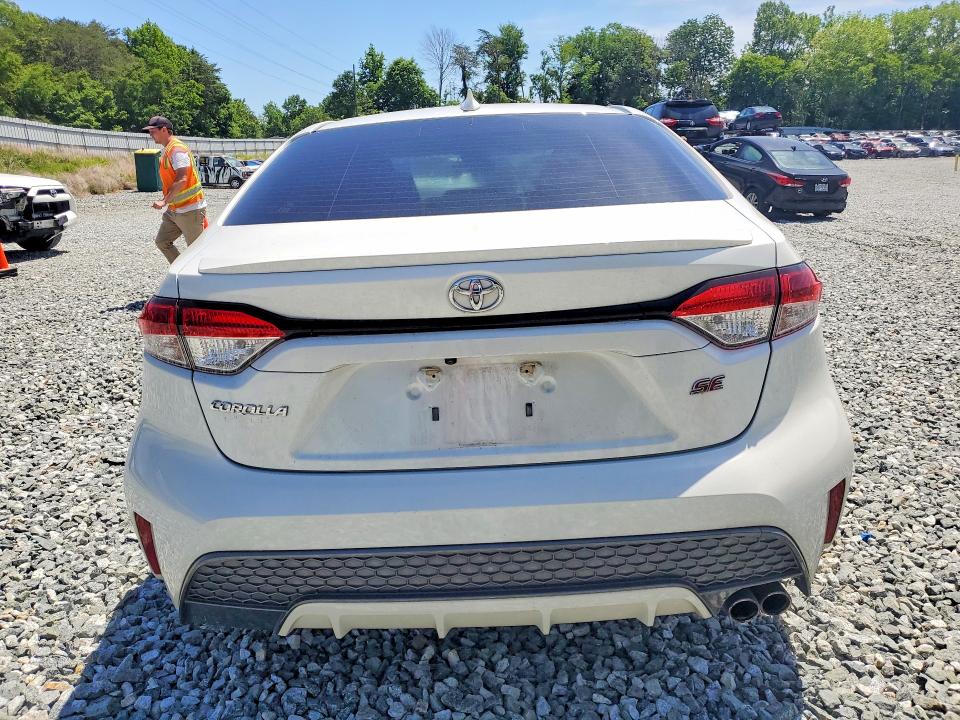 2020 Toyota Corolla VIN JTDS4RCE5LJ051789 COPART salvage auction — SIDE, Nc - Salvage Certificate Of Title, sold $5,800 on 2026-07-22 (photo 6)