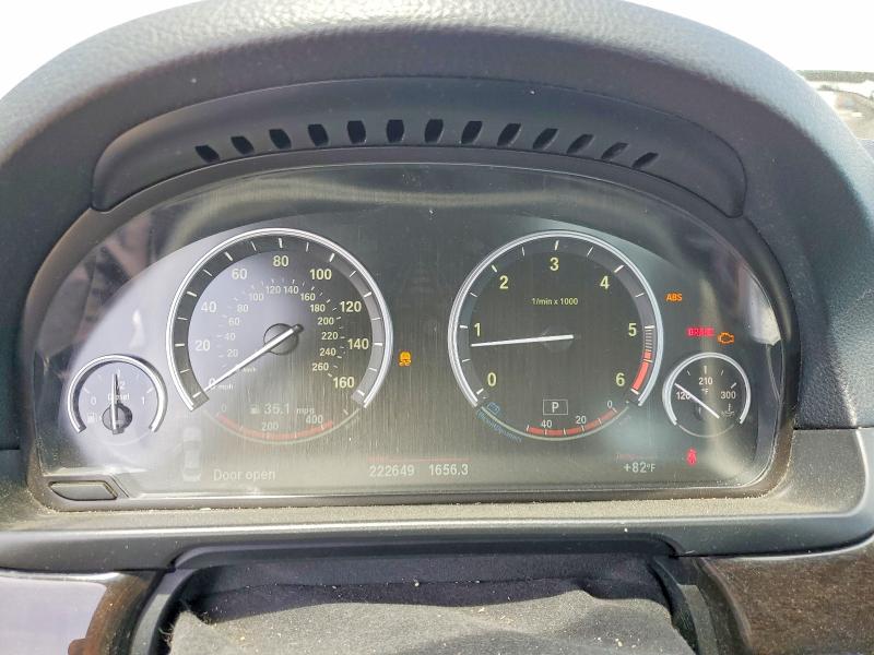2015 BMW 5er VIN WBAXA5C53FD691295 COPART salvage auction — FRONT END, Salvage Title, sold $1,550 on 2026-07-14 (photo 9)