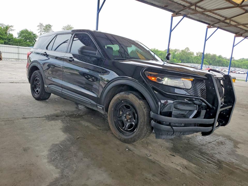 2024 Ford Explorer VIN 1FM5K8AC1RGA68296 COPART salvage auction — FRONT END, GA - CERT OF TITLE-SALVAGE, sold $4,450 on 2026-07-02 (photo 4)
