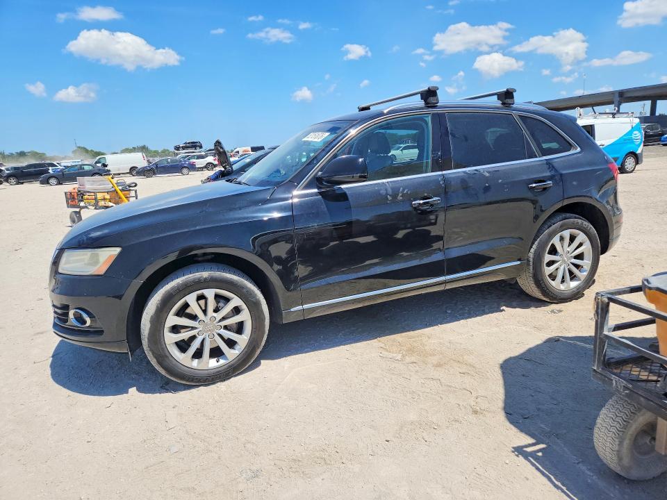 2015 Audi Q5 VIN WA1CFAFP1FA142344 COPART salvage auction — REAR END, Fl - Certificate Of Title, sold $1,850 on 2026-07-21 (photo 1)