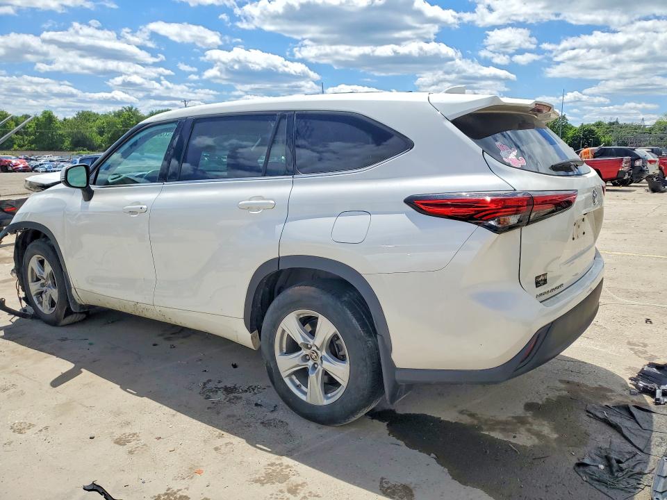 2021 Toyota VIN 5TDBZRBH3MS535526 COPART salvage auction — FRONT END, Ky - Cert Of Title-Salvage, sold $6,100 on 2026-07-22 (photo 2)