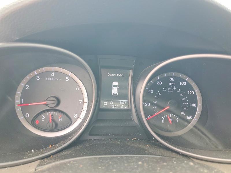2015 Hyundai Santa fe VIN 5XYZU3LBXFG305101 COPART salvage auction — FRONT END, Nc - Salvage Certificate Of Title, sold $2,350 on 2026-07-13 (photo 9)