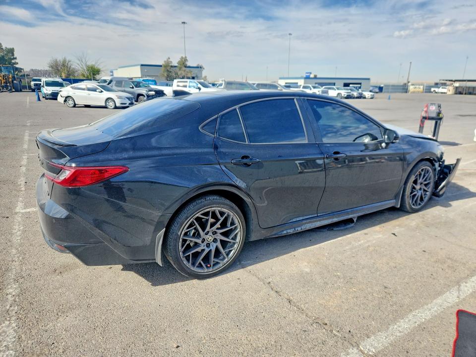 2025 Toyota Camry VIN 4T1DAACK9SU183262 COPART salvage auction — FRONT END, Tx - Salvage Vehicle Title, sold $16,100 on 2026-07-31 (photo 3)