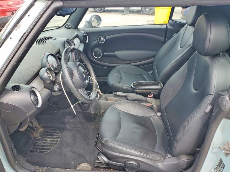 2012 Mini Cooper VIN WMWZN3C56CT135176 COPART salvage auction — WATER/FLOOD, Tn - Salvage Cert-Water Damage, sold $300 on 2026-07-09 (photo 7)